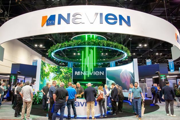 본문 이미지 - 경동나비엔 AHR 2025 부스 이미지. (경동나비엔 제공)