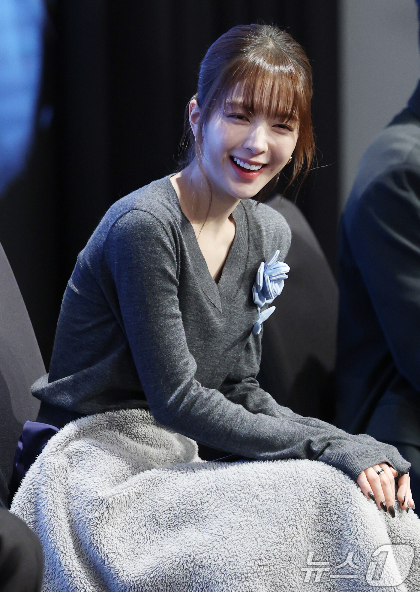 (서울=뉴스1) 권현진 기자 = 배우 박진영이 11일 서울 구로구 더세인트에서 열린 채널A 새 토일드라마 '마녀' 제작발표회에서 미소를 짓고 있다.'마녀'는 마녀라 불리는 여자를 …