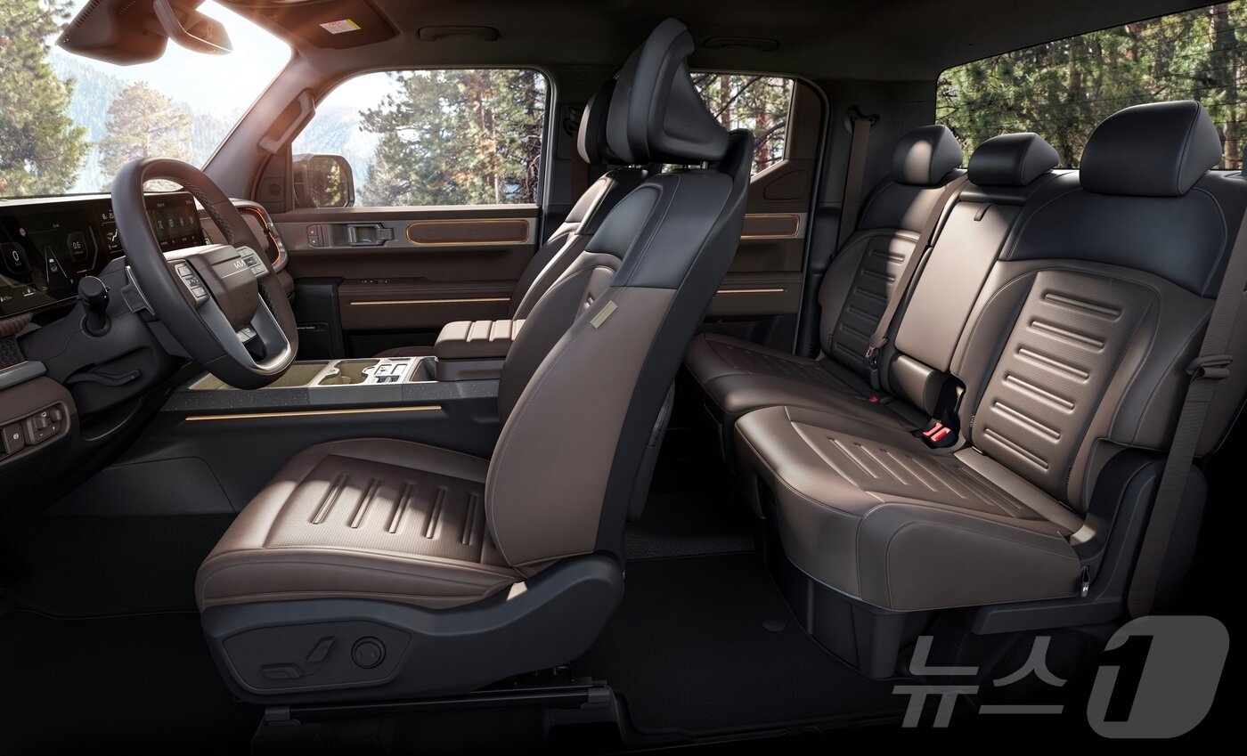 본문 이미지 - 기아 타스만 내장(기아 제공)