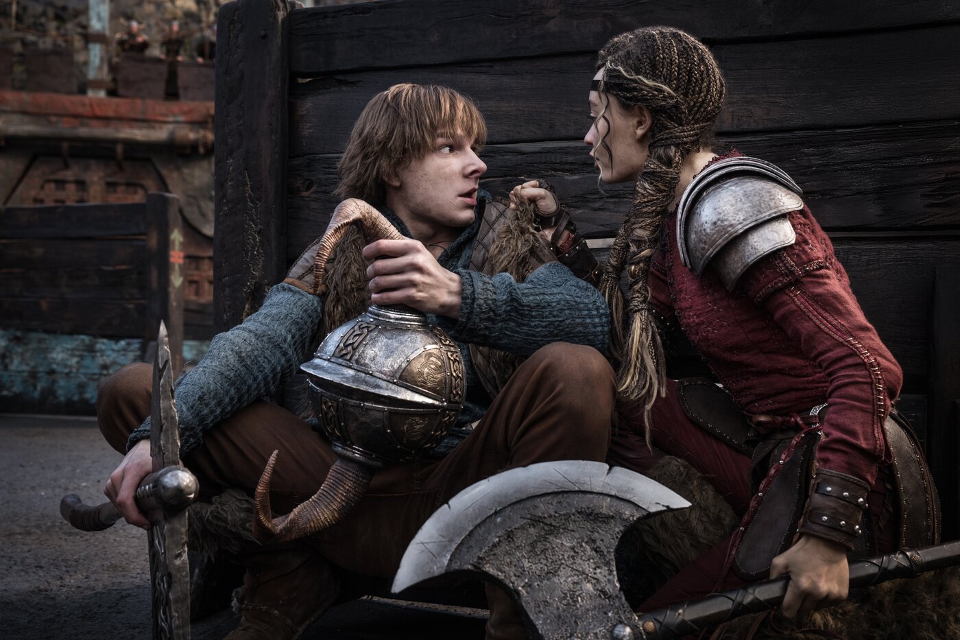 본문 이미지 - '드래곤 길들이기' 예고편