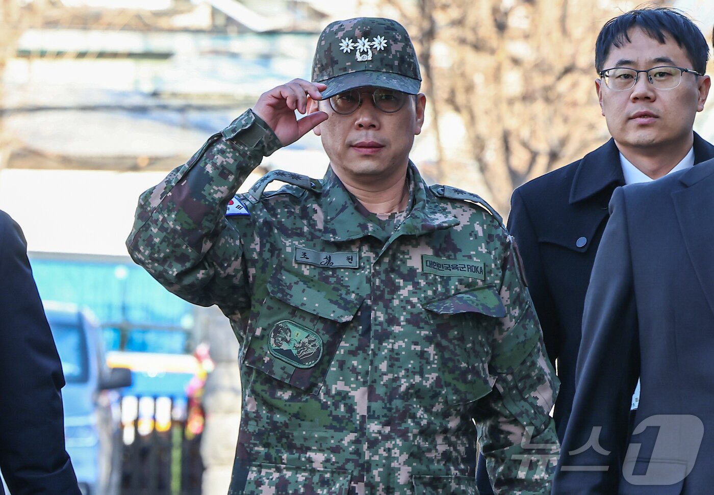 본문 이미지 - 조성현 수도방위사령부 제1경비단장. 2025.2.13/뉴스1 ⓒ News1 김도우 기자