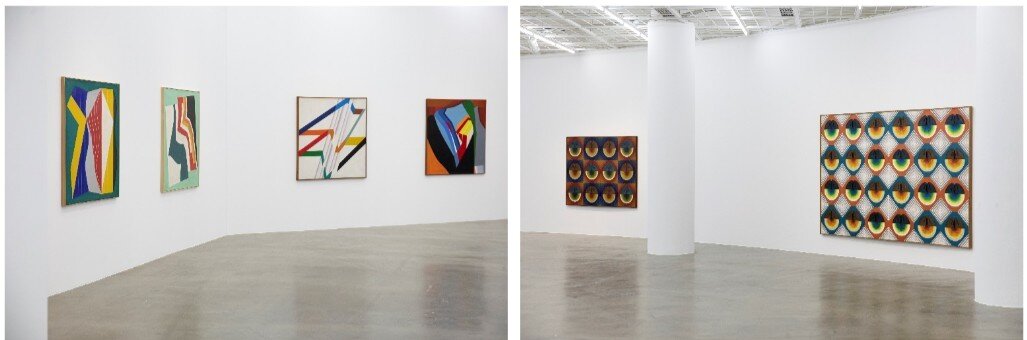 본문 이미지 - 2부: <하종현 5975. 설치 전경. 아트선재센터 제공. 사진: 남서원. ⓒ 2025. Art Sonje Center all rights reserved.