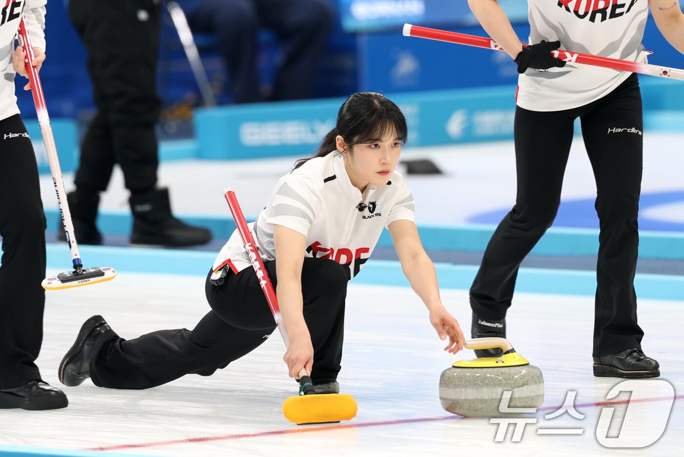 본문 이미지 - 컬링 국가대표 설예은. ⓒ 뉴스1 이승배 기자