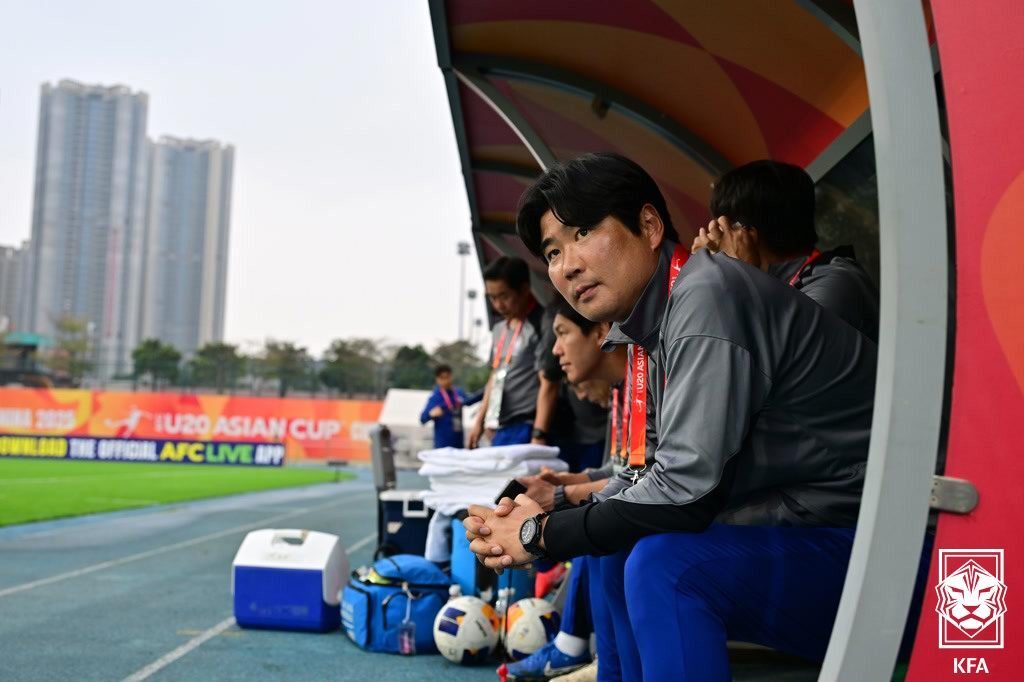 본문 이미지 - 이창원 U20 축구대표팀 감독. (대한축구협회 제공)