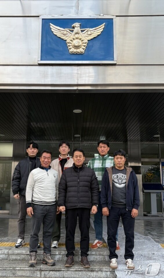 본문 이미지 - 빛고을 으뜸형사 1위를 차지한 광주 북부경찰서 실종수사팀의 모습.(광주 북부경찰 제공. 재판매 및 DB금지)2025.2.18/뉴스1