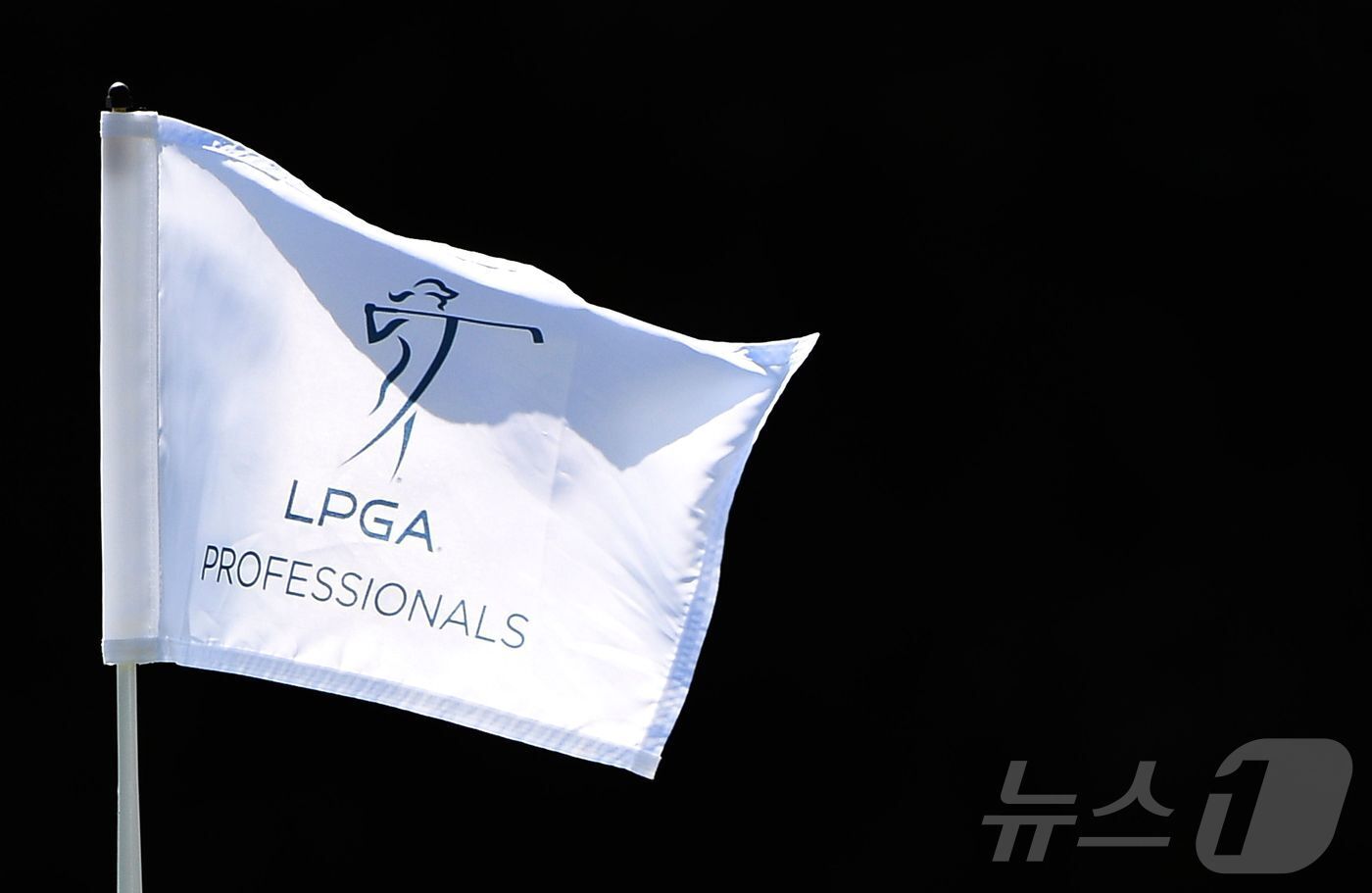 본문 이미지 - LPGA투어 깃발. ⓒ AFP=뉴스1