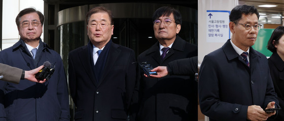 검찰, '탈북어민 강제북송' 정의용·서훈에 2심서 징역 5년 구형