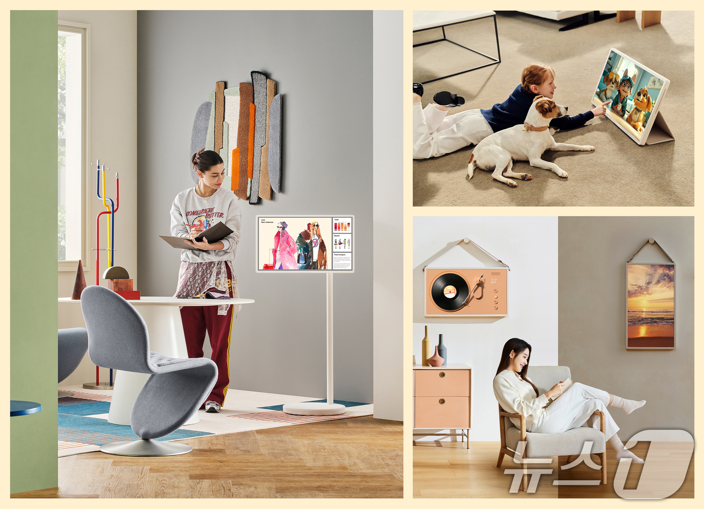 (서울=뉴스1) 김진환 기자 = LG전자가 화면부를 스탠드와 분리할 수 있어 자유롭게 사용할 수 있고 고해상도 디스플레이와 고용량 배터리 탑재로 선명하고 오래가는 'LG 스탠바이미 …