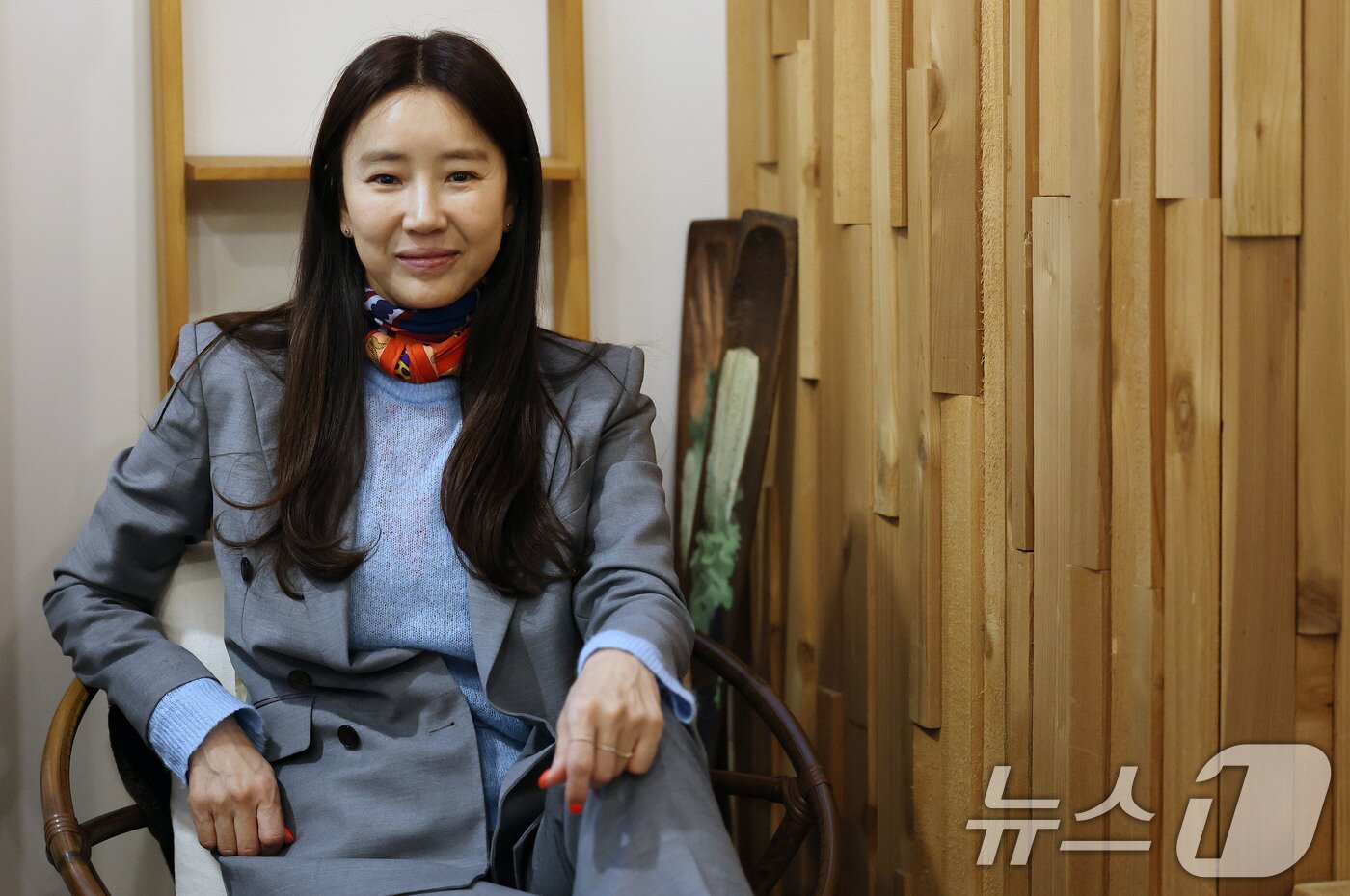 본문 이미지 - 가수 겸 배우 윤현숙. 2025.2.21/뉴스1 ⓒ News1 박세연 기자