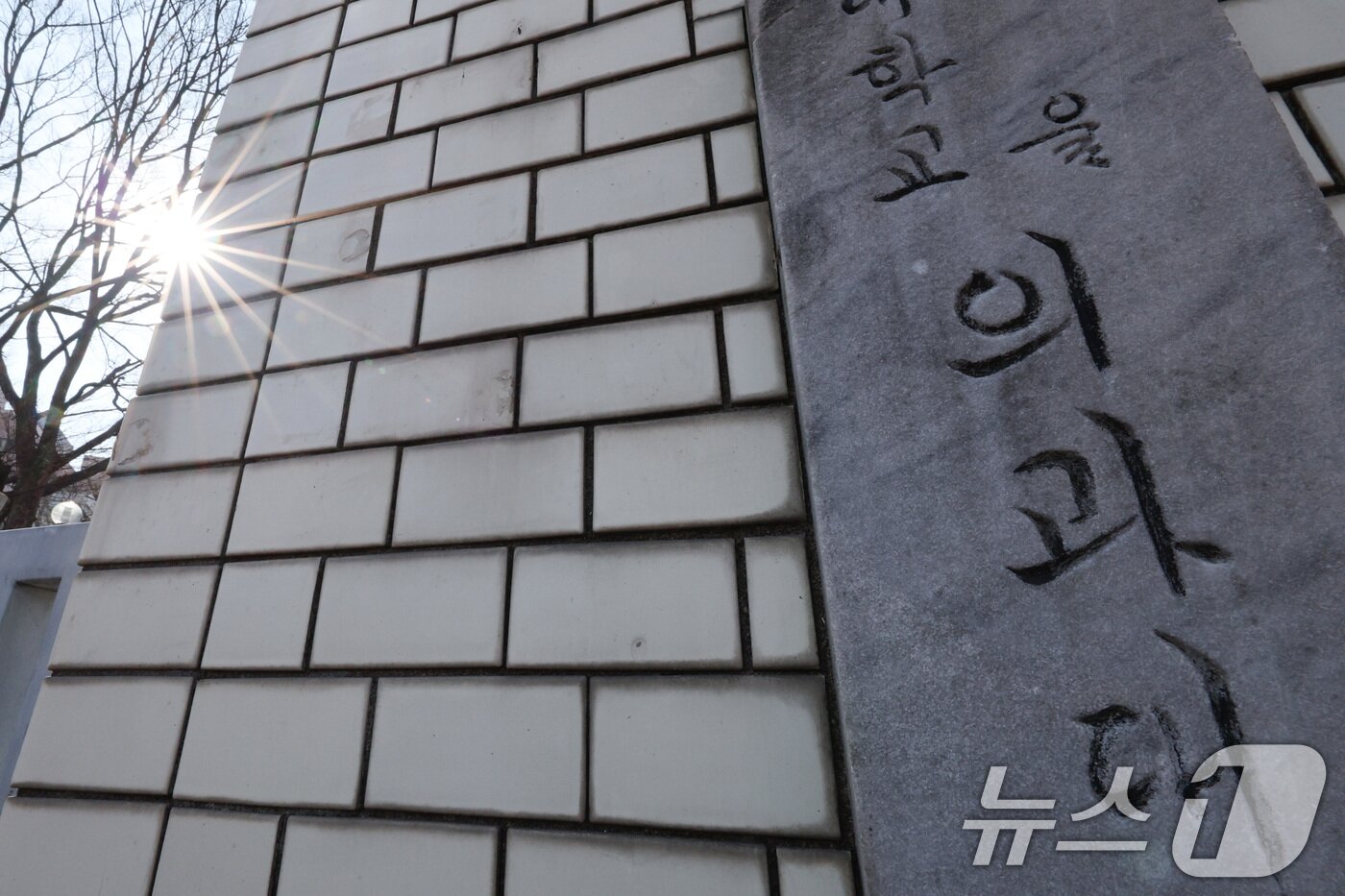 본문 이미지 - 올해 의과대학 1학년 7500여 명이 한꺼번에 수업을 들어야 하는 상황에 대비해 교육부가 2월 초까지 대책을 마련한다.  2025.2.23/뉴스1 ⓒ News1 신웅수 기자