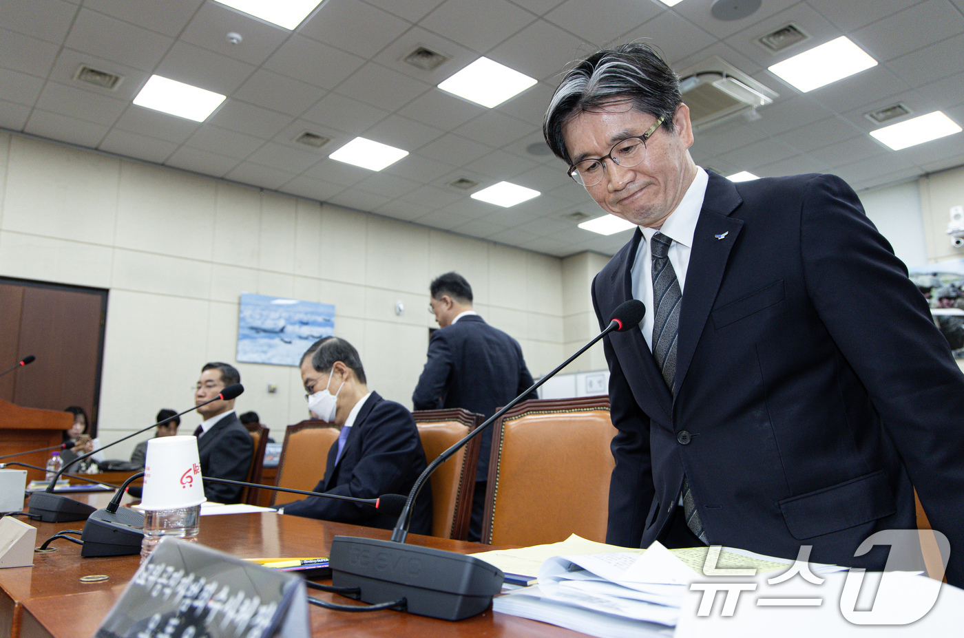 (서울=뉴스1) 이재명 기자 = 오동운 고위공직자범죄수사처(공수처) 처장이 25일 오전 서울 여의도 국회에서 열린 윤석열 정부의 비상계엄 선포를 통한 내란 혐의 진상규명 국정조사 …