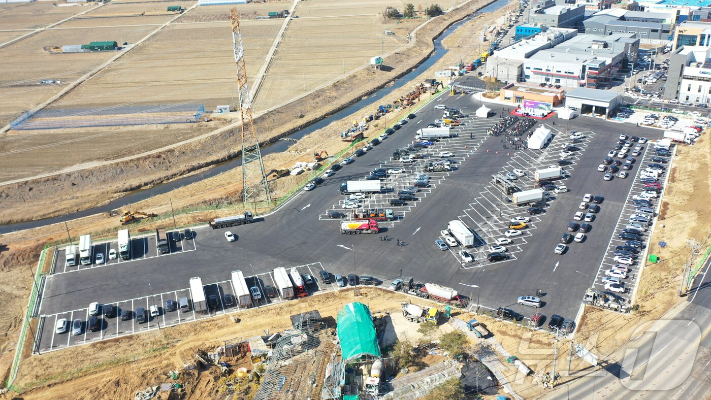 본문 이미지 - 팔곡동 화물자동차 공영차고지.(안산시 제공.재판매 및 DB 금지)