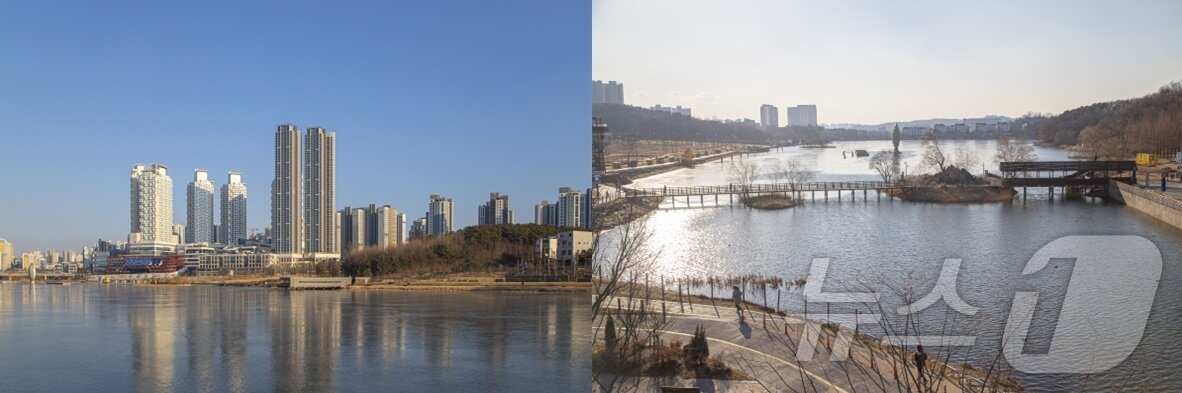 본문 이미지 - 도심과 자연이 어우러진 공간 '화성 동탄호수공원'(경기관광공사 제공. 재판매 및 DB금지)/뉴스1