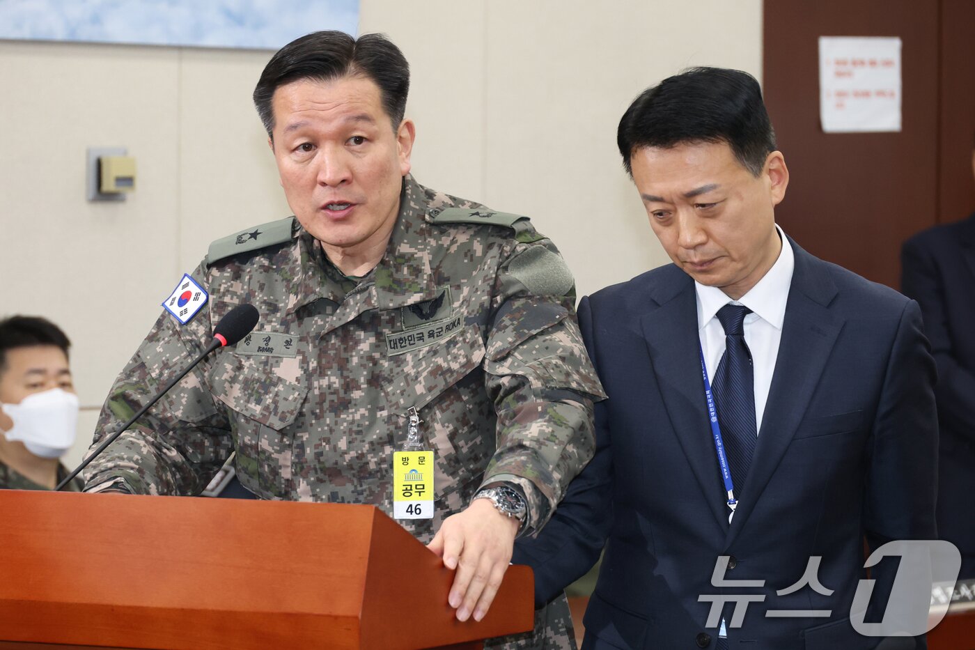 본문 이미지 - 방정환 전 국방부 혁신기획관. 2025.2.4 ⓒ 뉴스1 이광호 기자