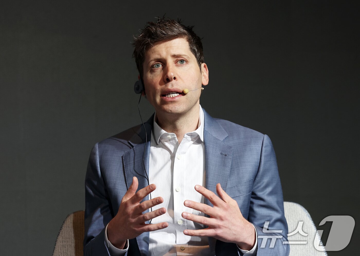 본문 이미지 - 샘 올트먼 오픈AI최고경영자&#40;CEO&#41;. 2025.2.4/뉴스1 ⓒ News1 오대일 기자