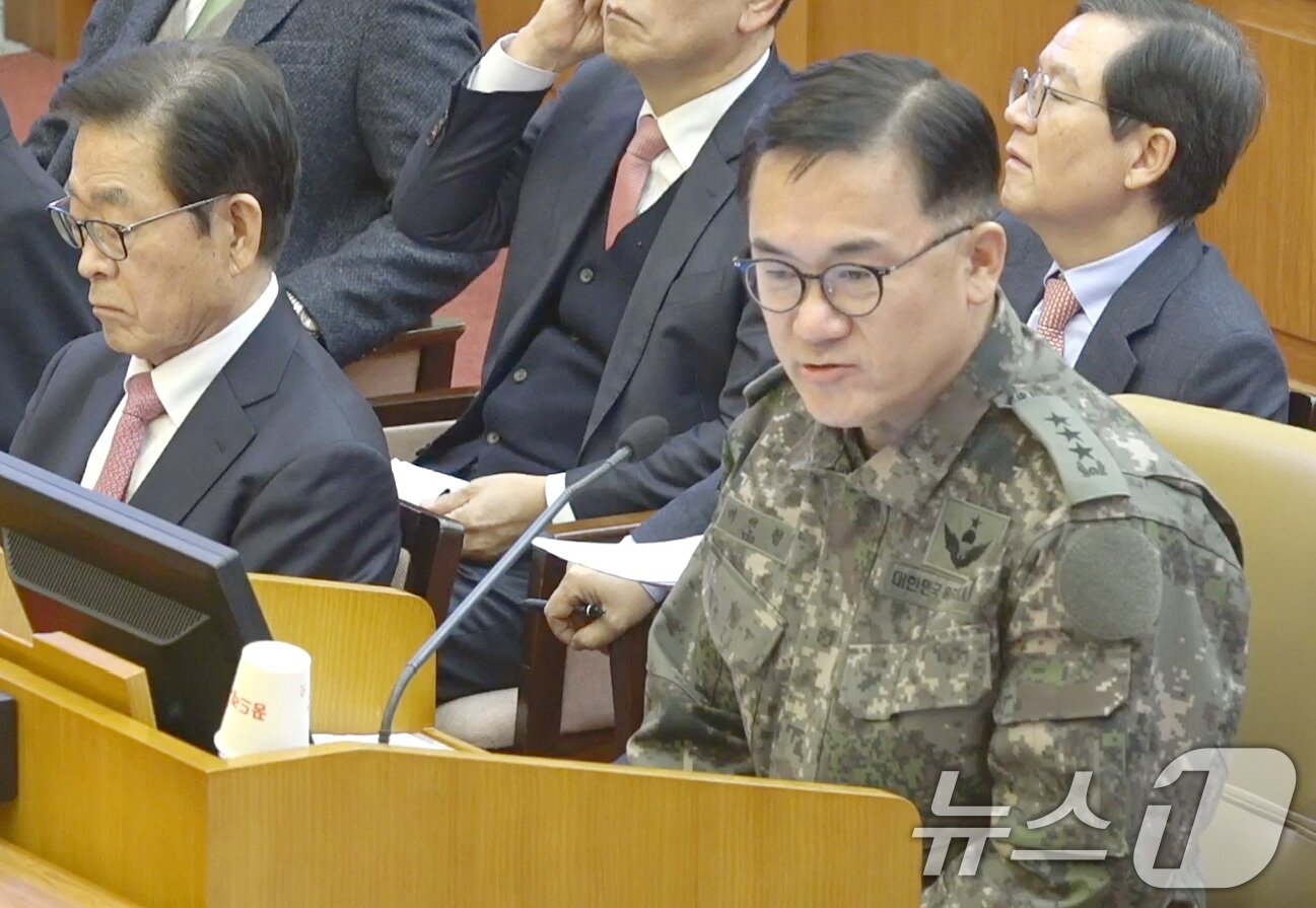 본문 이미지 - 여인형 전 방첩사령관. (헌법재판소 제공) 2025.2.4/뉴스1