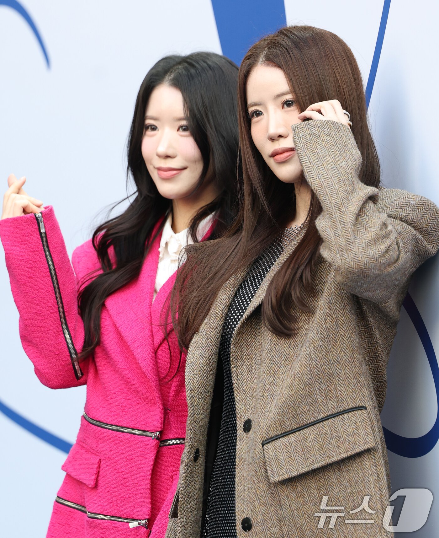 김상지·김상아, 서울패션위크 찾은 쌍둥이 배우