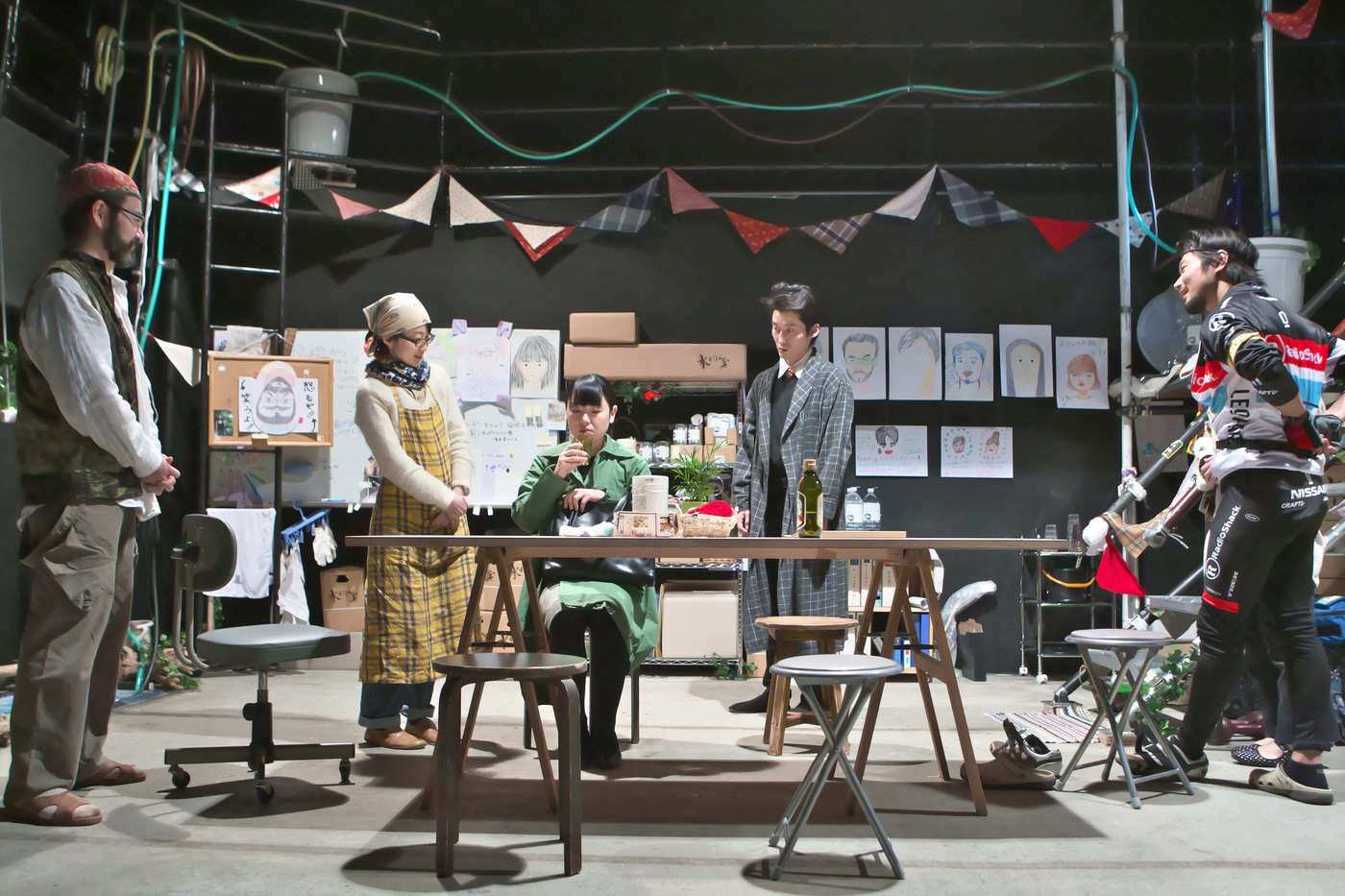 본문 이미지 - 마쓰이 슈 '지하실' 일본 공연 사진(Tsukasa Aoki 제공)