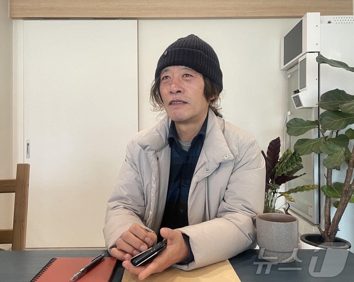 본문 이미지 - 경기도 파주시 문산읍에서 게스트하우스를 운영하고 있는 윤설현 씨.&#40;임여익 기자&#41;