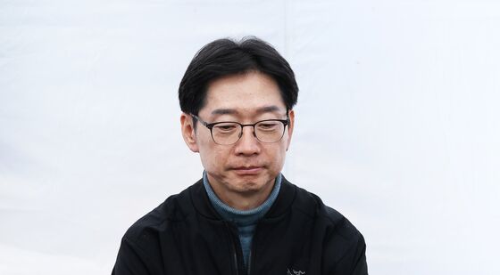 단식농성 이어가는 김경수 전 경남지사