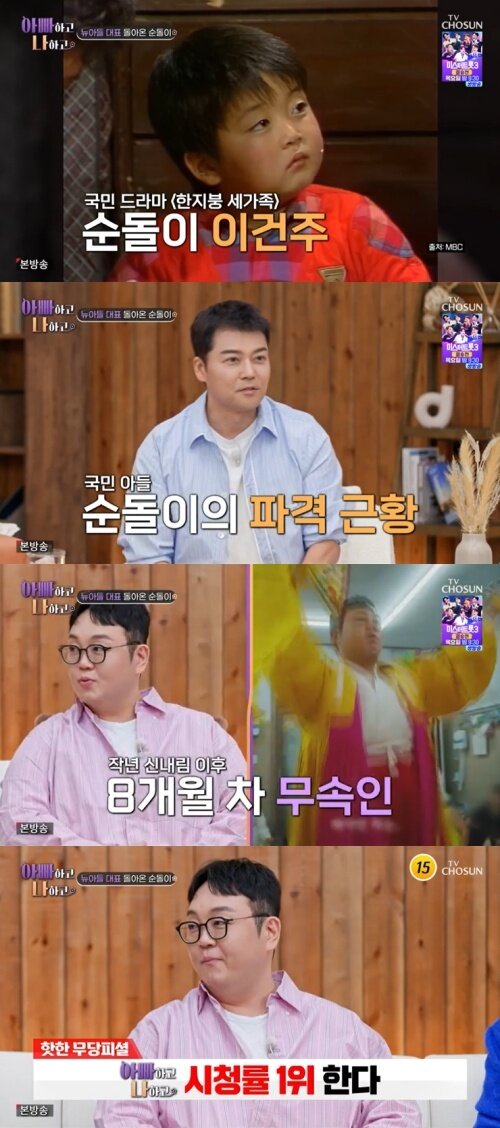 본문 이미지 - TV조선 '아빠하고 나하고' 캡처