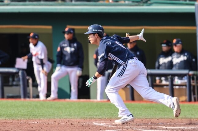 본문 이미지 - 두산 오명진.&#40;두산 베어스 제공&#41;