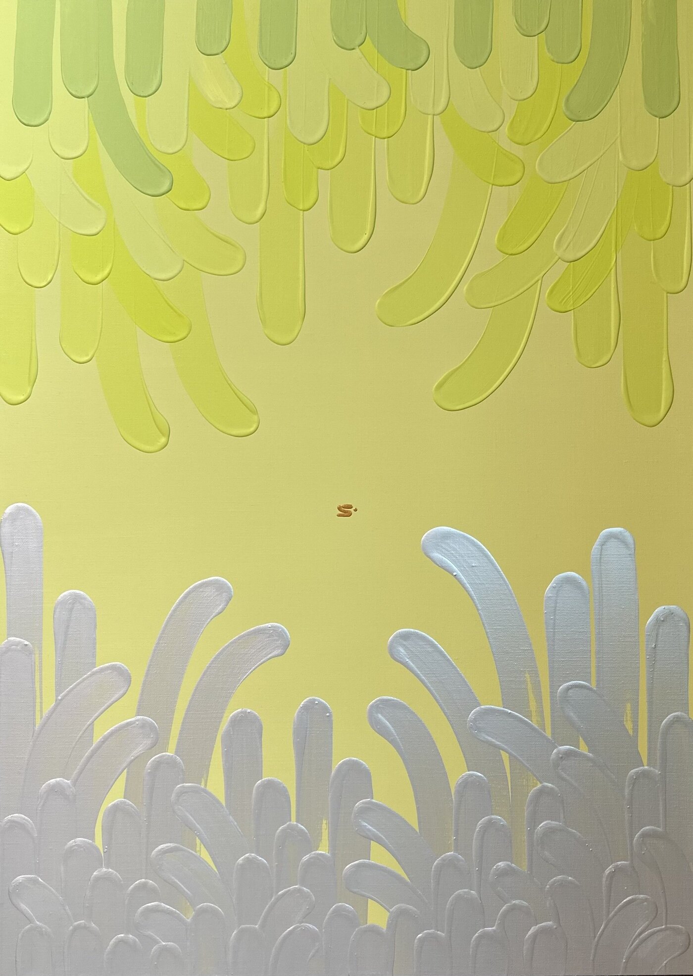 본문 이미지 - 경배 - glory, 65.1x91.0cm, Acrylic on canvas, 2023 &#40;갤러리나우 제공&#41;