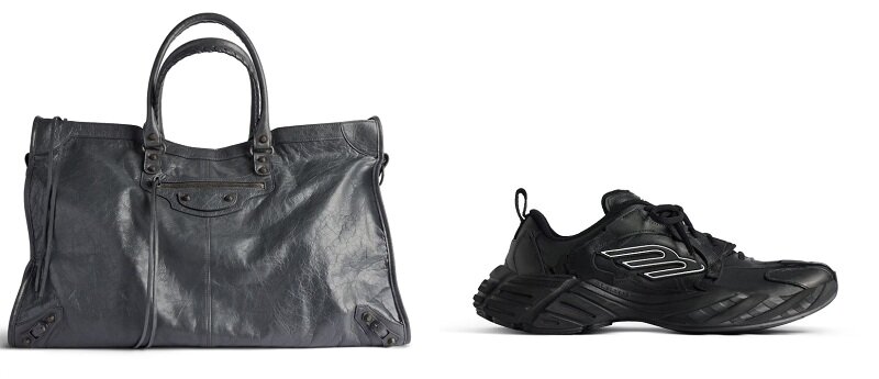 본문 이미지 - 발렌시아가 르 시티 트래블 백&먼데이 슈즈  / 사진=발렌시아가(BALENCIAGA) 제공