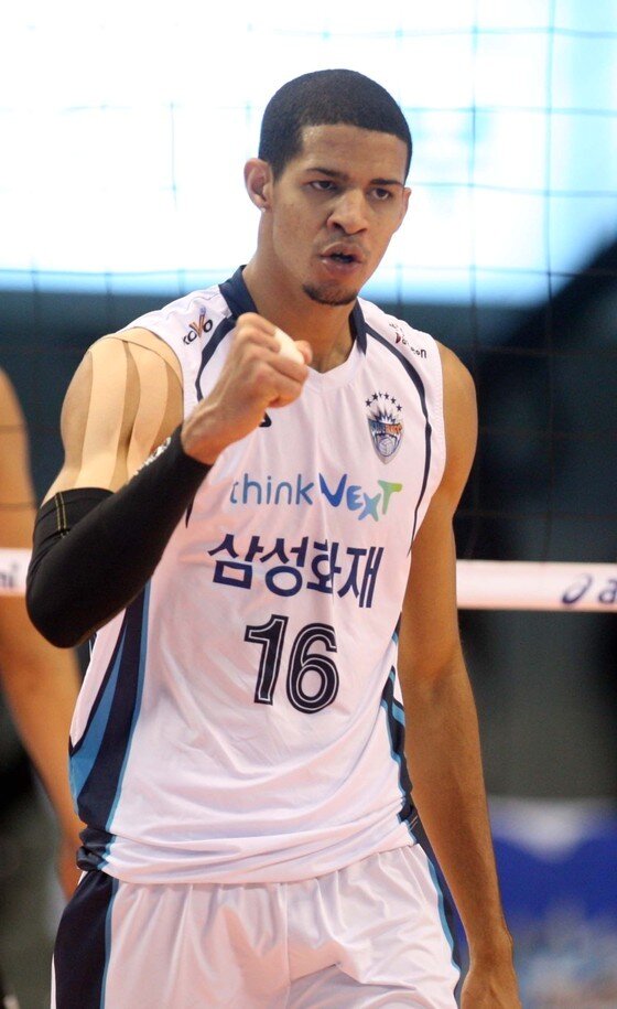 본문 이미지 - 삼성화재 시절의 레오. (KOVO 제공)