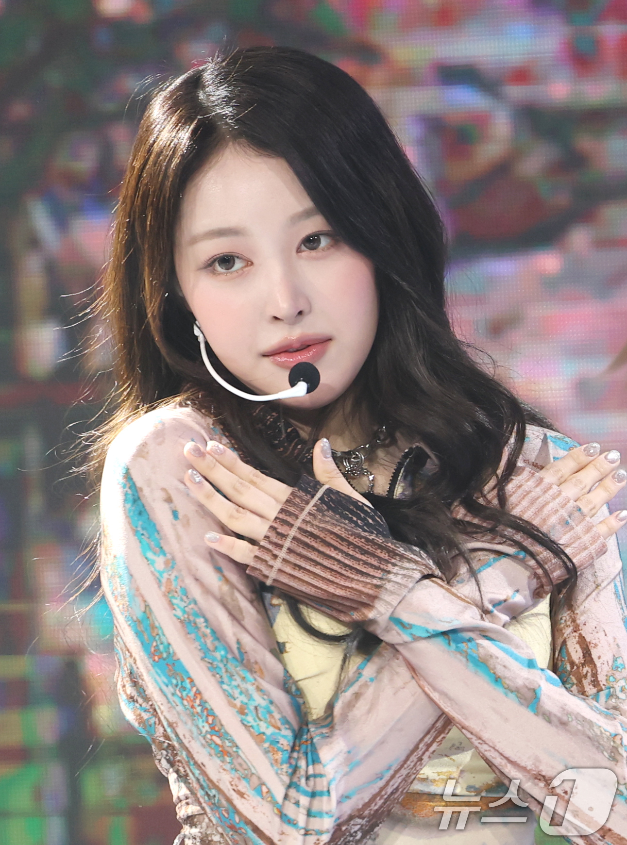 (서울=뉴스1) 권현진 기자 = 걸그룹 세이마이네임(SAY MY NAME) 소하가 12일 오후 서울 마포구 상암동 쇼킹케이팝센터에서 가진 두 번째 앨범 'My Name Is...( …