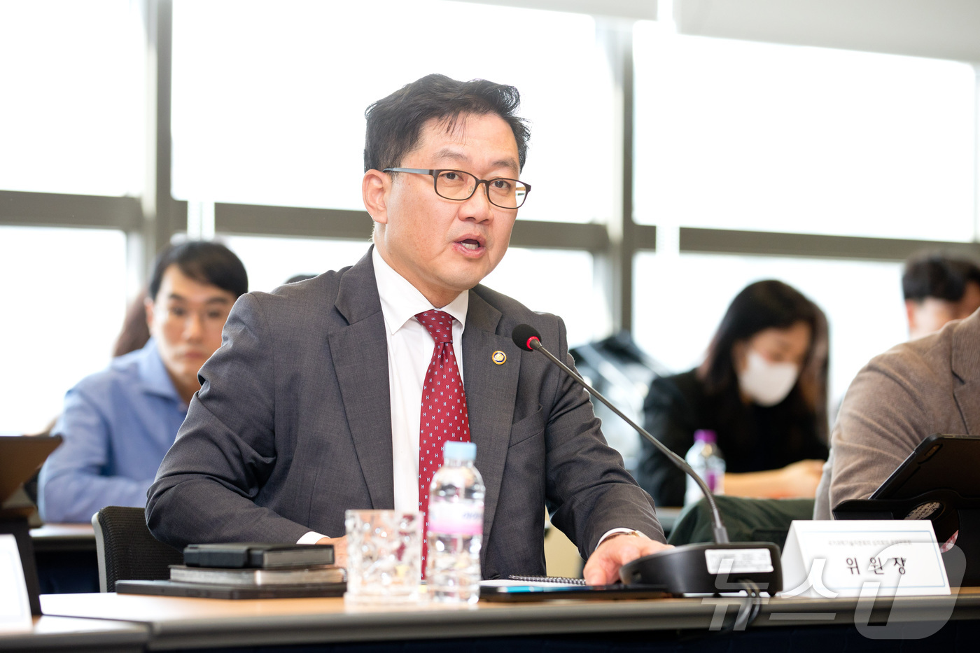 (서울=뉴스1) = 류광준 과학기술정보통신부 과학기술혁신본부장이 13일 오후 서울 종로구 광화문 국가과학기술자문회의 대회의실에서 '국가과학기술자문회의 제68회 운영위원회' 를 주재 …