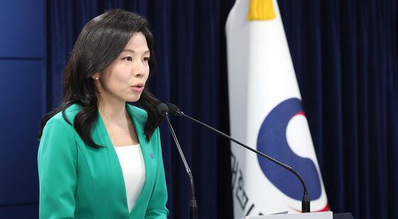 정례브리핑하는 김인애 통일부 부대변인