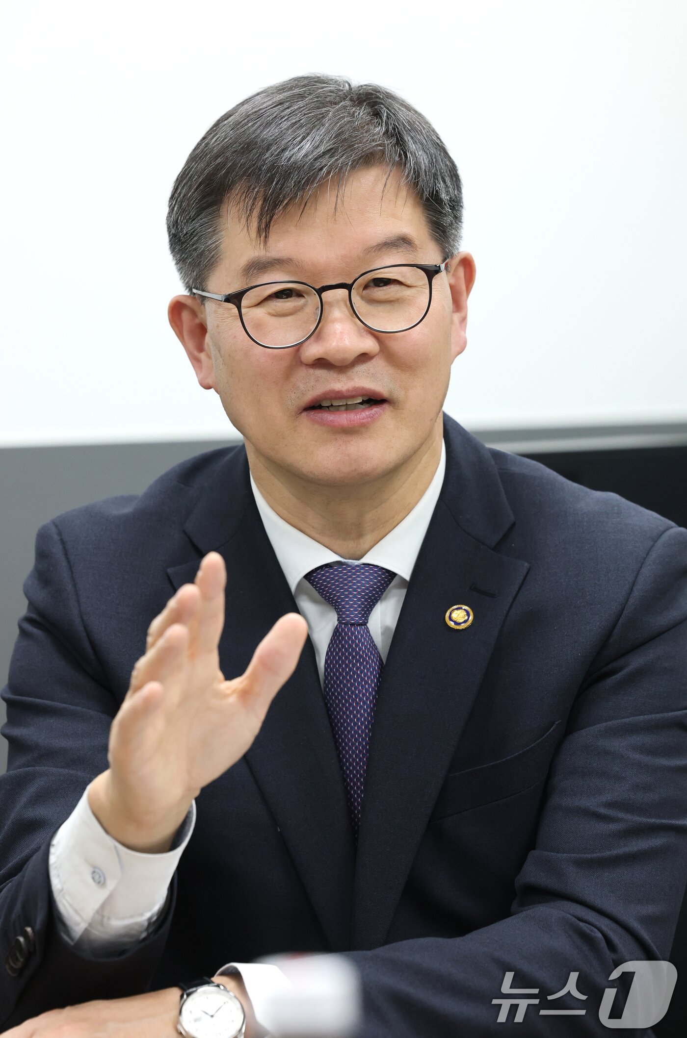 본문 이미지 - 이기일 보건복지부 1차관이 14일 서울 종로구 정부서울청사에서 뉴스1과 인터뷰를 하고 있다. ⓒ News1 임세영 기자