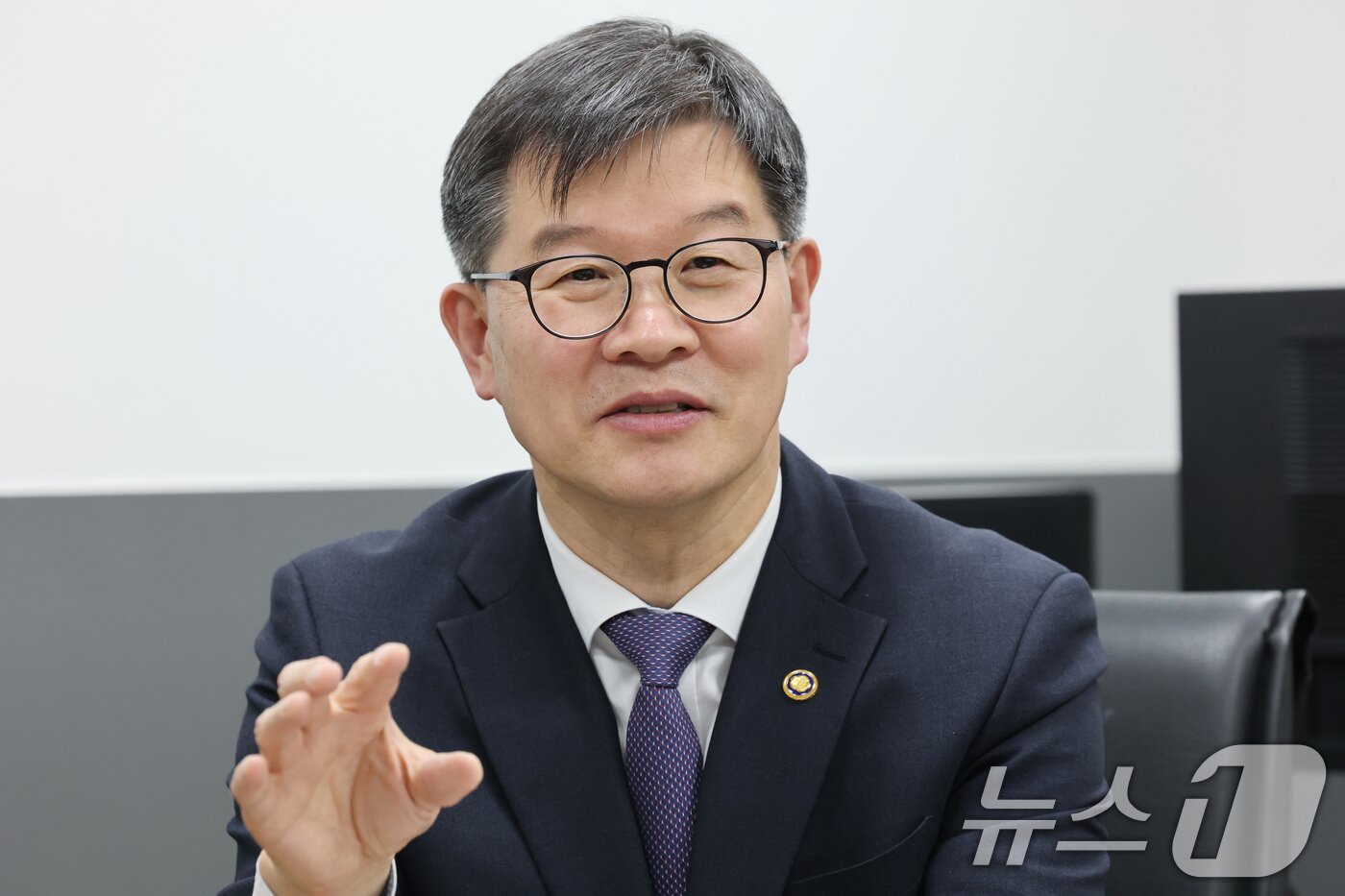 본문 이미지 - 이기일 보건복지부 1차관이 14일 서울 종로구 정부서울청사에서 뉴스1과 인터뷰를 하고 있다. ⓒ News1 임세영 기자
