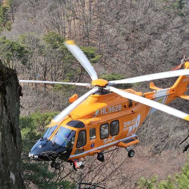 춘천 검봉산 정상서 60대 등산객 20m 아래 추락