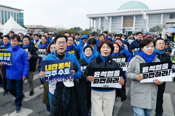 '6일째 9㎞ 행진' 언제까지…尹 탄핵 지연에 민주당내 '피로감'