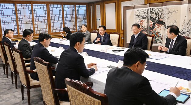 대외경제현안간담회 발언하는 최상목 대행