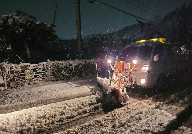 여주시, 겨울철 제설대책 기간 운영…제설제 6900톤 확보