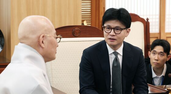 한동훈, 조계종 총무원장 진우스님 예방
