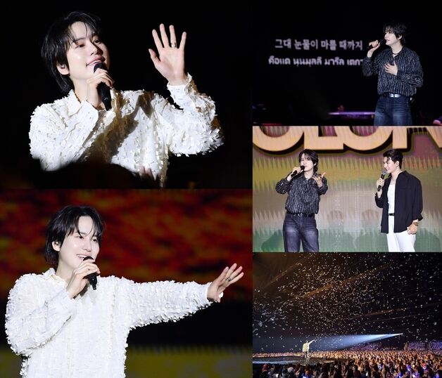 규현, 방콕서 솔로 데뷔 10주년 공연 성료…현지 스타와 듀엣도