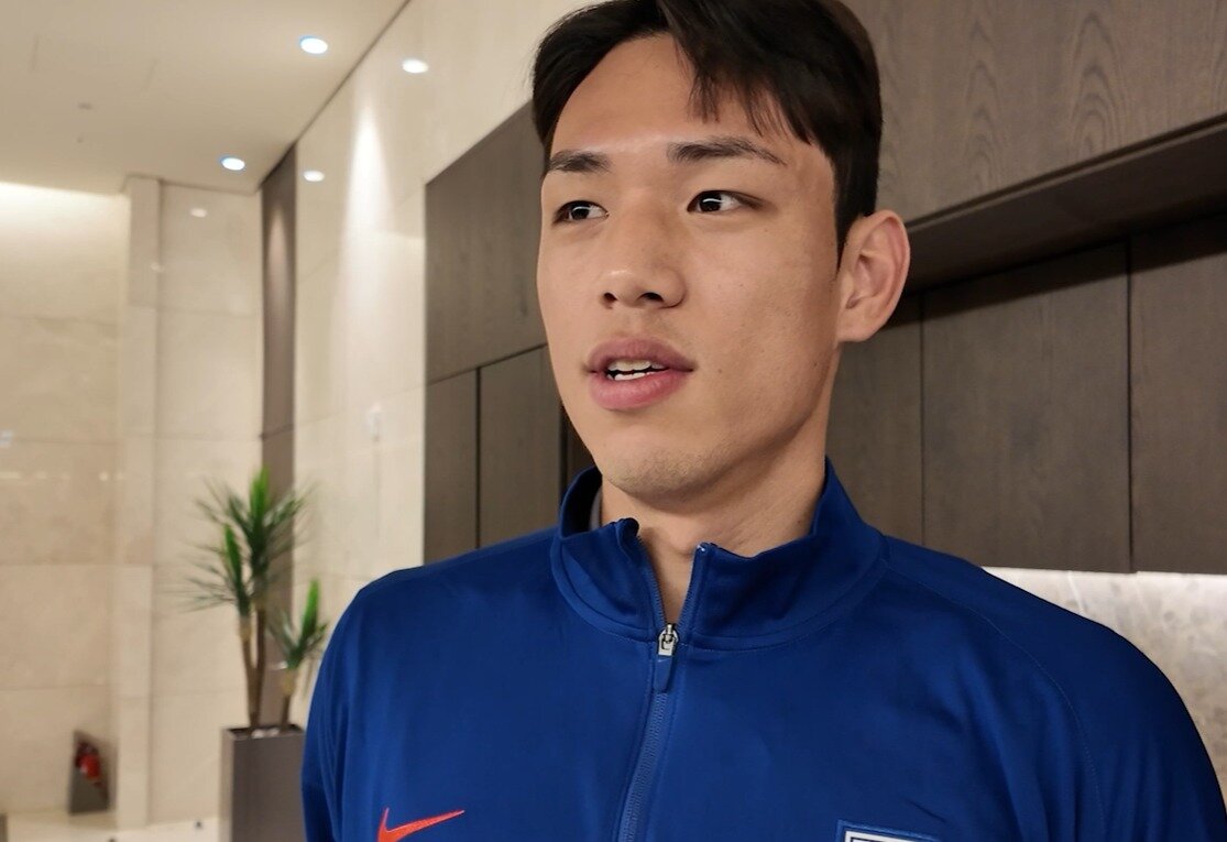 본문 이미지 - 축구대표팀 공격수 오세훈(대한축구협회 인터뷰 영상 캡처)  