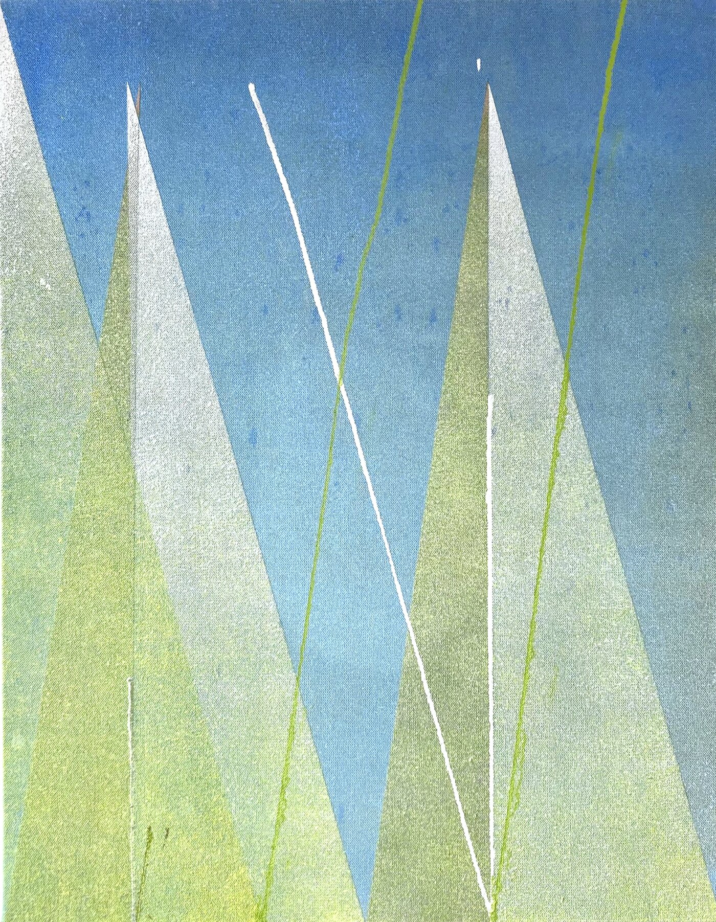 본문 이미지 - 손지형, 연한톱니 2024 oil wax on canvas116.5x91 &#40;눈 컨템포러리 제공&#41;