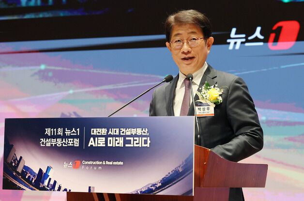 박상우 국토장관 "건설 어려움 AI 기술로 극복…새로운 도약도 기대"