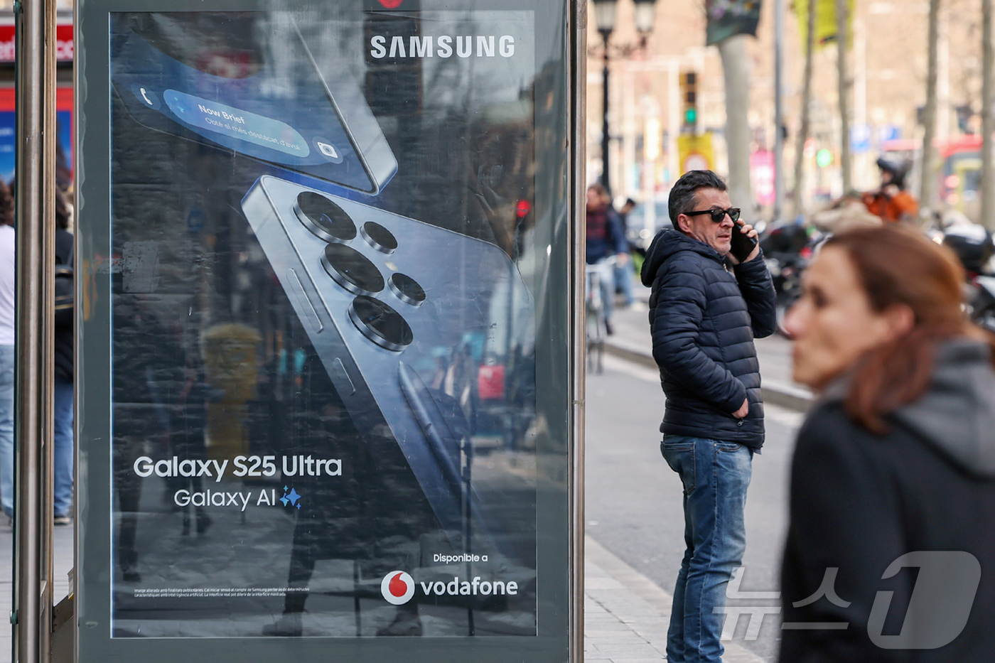 (바르셀로나(스페인)=뉴스1) 민경석 기자 = 세계 최대 이동통신 전시회 '모바일 월드 콩그레스(MWC) 2025' 개막을 이틀 앞둔 1일(현지시간) 스페인 바르셀로나 카탈루냐 광 …