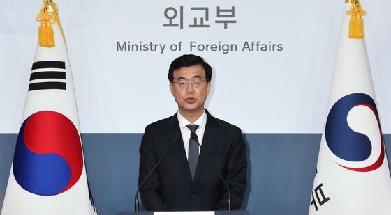 정례브리핑하는 이재웅 외교부 대변인