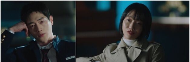 '언더스쿨' 국정원 서강준vs빌런 김신록, 살얼음판 맞대면 [N컷]