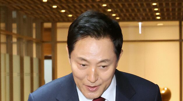입장 발표 마친 오세훈 시장