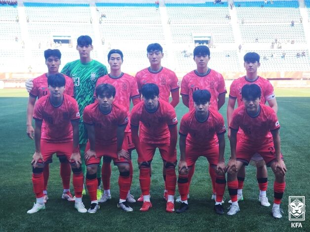 임시 체제 U22 대표팀, 4개국 친선대회 첫 경기서 베트남과 1-1 무