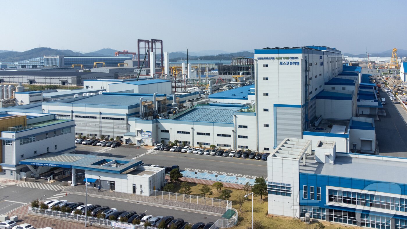 본문 이미지 - 포스코퓨처엠 광양공장 전경.&#40;포스코퓨처엠 제공. 재판매 및 DB 금지&#41; 2025.3.21/뉴스1 ⓒ News1 김동수 기자