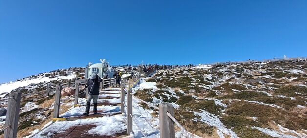 다시 열린 제주 한라산 백록담 탕방로